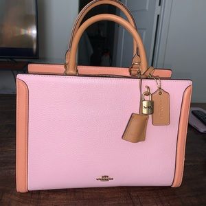 Coach Zoe Carryall in Colorblock